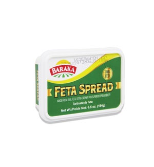 Feta cheese Spread BARAKA 184g  x 18